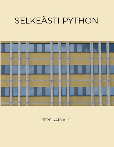 Selkeästi Python -kirjan kansikuva